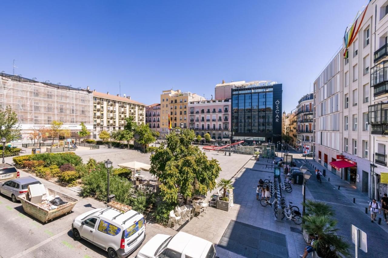 Amazing Flat 5 Balconies In Chueca - Gran Via Apartment Madrid Exterior photo